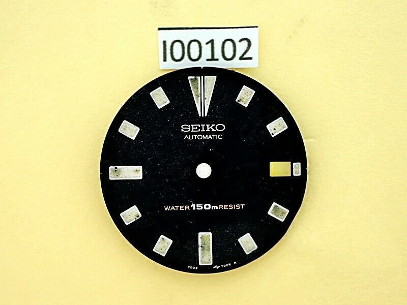 USED VINTAGE SEIKO DIAL FOR 7002 7000 DIVE WATCH I00102