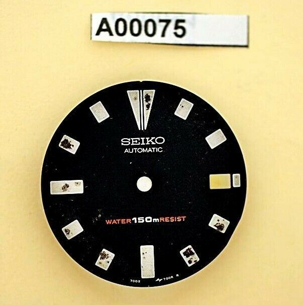 USED VINTAGE SEIKO DIAL FOR 7002 7000 DIVE WATCH NR#A00075