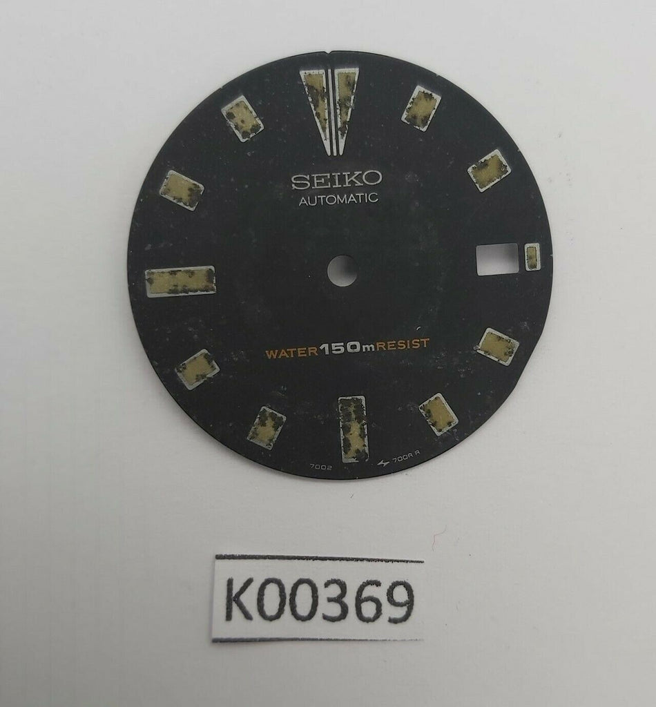 USED VINTAGE SEIKO DIAL FOR 7002 7000 DIVE WATCH K00369