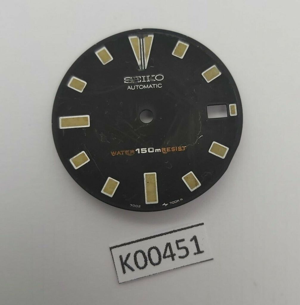 USED VINTAGE SEIKO DIAL FOR 7002 7000 DIVE WATCH K00451