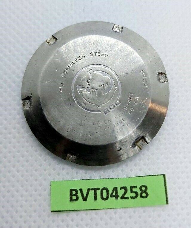 USED ORIENT 469398 STAINLESS STEEL MIDSIZED DIVER CASE WATCH BVT04258