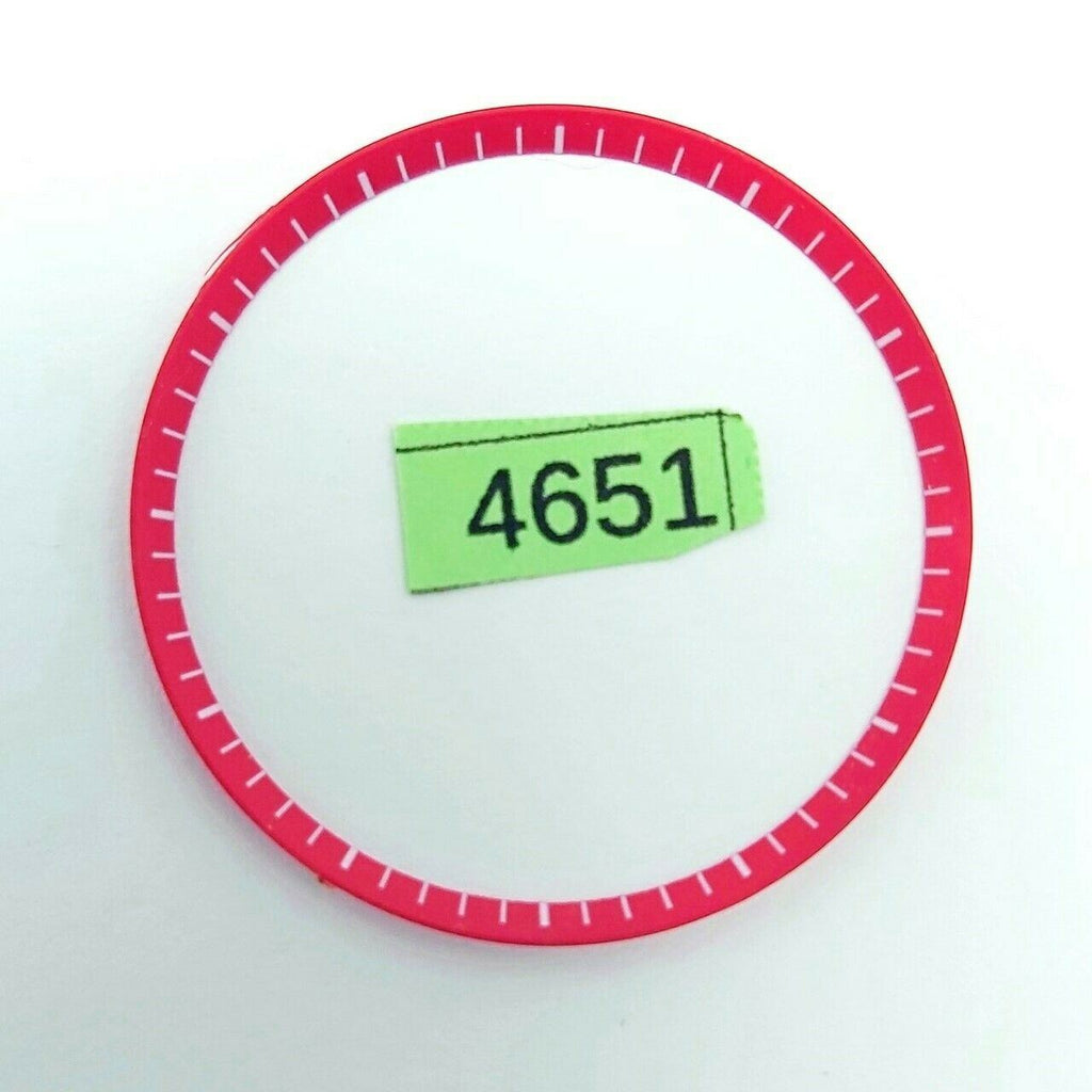 USED SEIKO MENS AFTERMARKET 6309 7290 RED COLORED MINUTE TRACK WATCH BVT04651