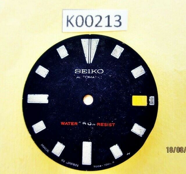 USED VINTAGE SEIKO DIAL FOR 7002 7000 DIVE WATCH K00213