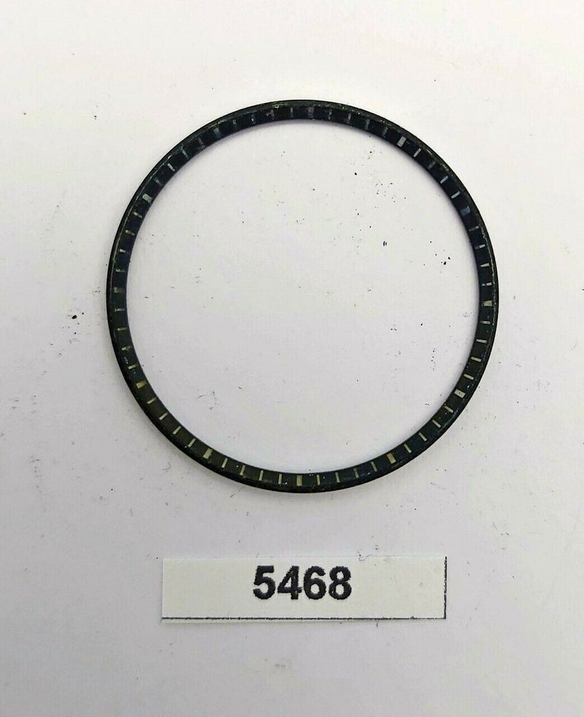 USED SEIKO MENS METAL 6309 7290 BLACK MINUTE TRACK SEIKO WATCH BVT05468