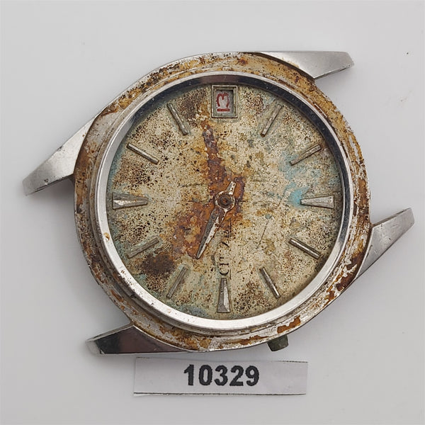 PROJECT TO FIX CITIZEN MANUAL WIND ROUND THICK LUGS DATE WATCH 10329