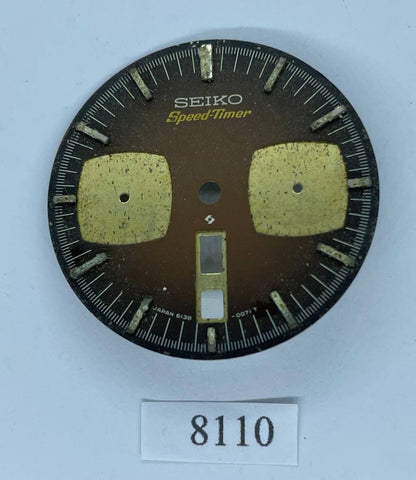 USED VINTAGE SEIKO BULLHEAD CHRONOGRAPH DIAL MENS WATCH BVT08110