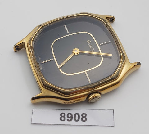 PROJECT TO FIX BULOVA GOLD MANUAL WINDCUSHION AUTO MENS EU SHIP WATCH 8908