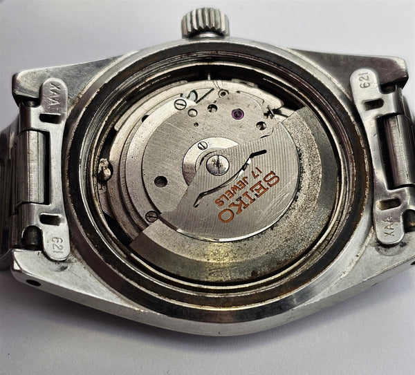 PROJECT TO FIX SEIKO 6217-8001 62MAS SEIKOSHA AUTO DIVE DATE SS WATCH BVT6610