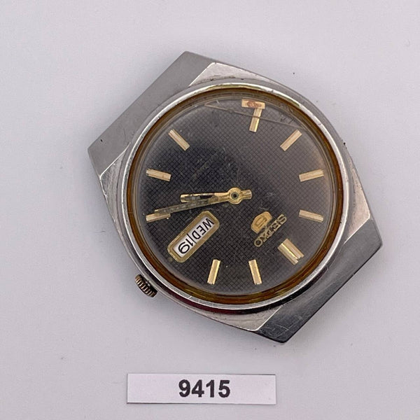 PROJECT TO FIX SEIKO 5 6309 563A MENS SS AUTO DAY DATE WATCH 9415
