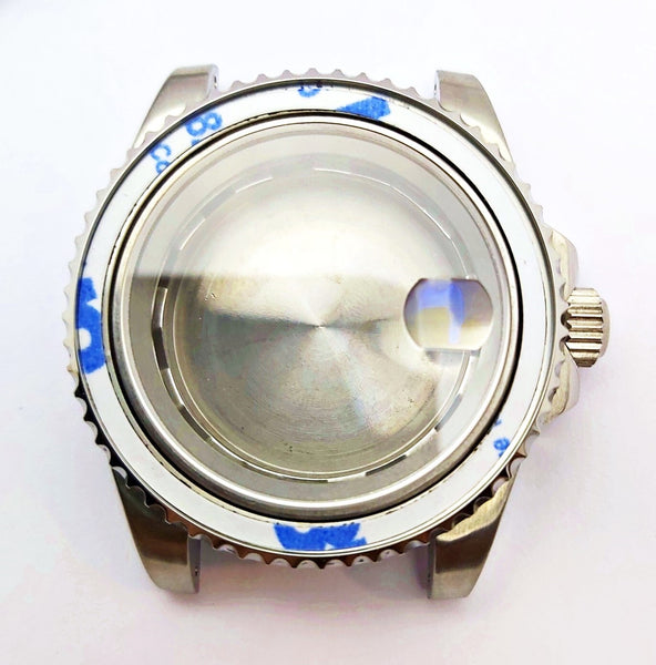 NEW AF SEIKO LEX GMT PEPSI KIT CASE BEZEL GLASS CROWN STRAP DIAL HAND EU SHIP