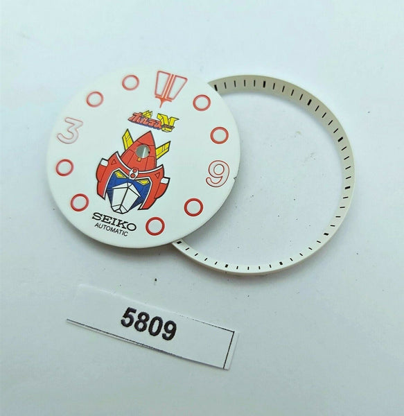 RARE MISPRINT SEIKO 7S26 0020 SKX007 VOLTES V MOD DIAL MINUTE TRACK WATCH BT5809