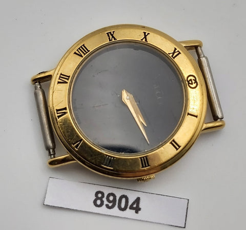 PROJECT TO FIX GUCCI LADIES GOLD ROMAN 3000L GOLD WATCH EU SHIP WATCH 8904