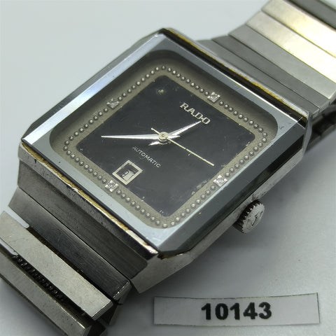 PROJECT TO FIX RADO BOTTOM DATE MENS AUTOMATIC WATCH EU SHIP 10143