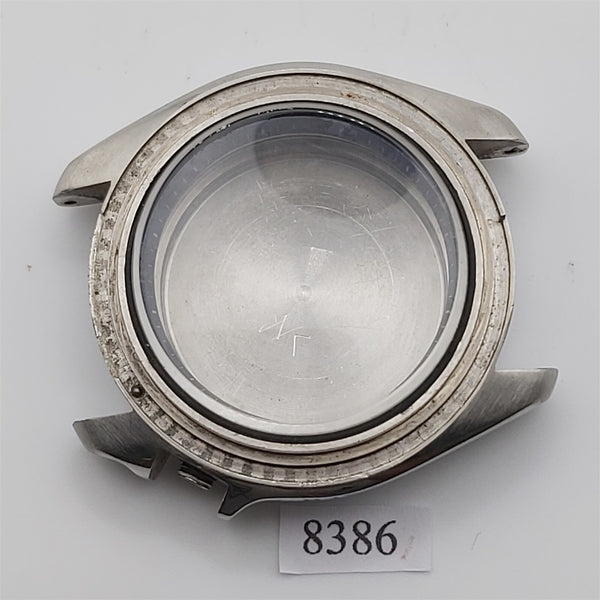 USED POLISHED SEIKO 4205 015T MIDSIZED WATCH DIVER CASE GLASS BACK COVER BVT8386