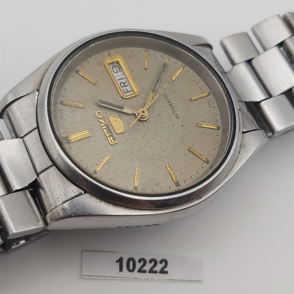 PROJECT TO FIX SEIKO 5 6309 8880 MENS AUTOMATIC DAY DATE WATCH 10222