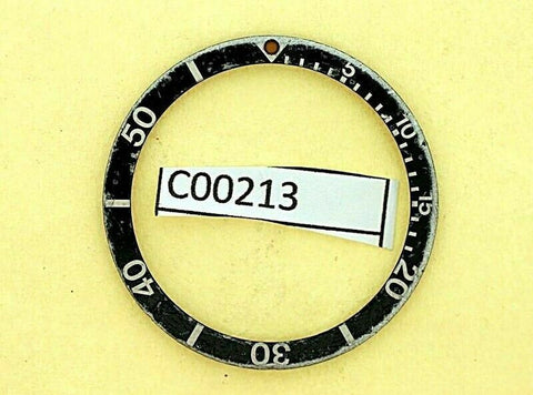 USED VINTAGE CITIZEN BEZEL INSERT FOR NY2300 AND LEFTY MODEL DIVE WATCHES C00213