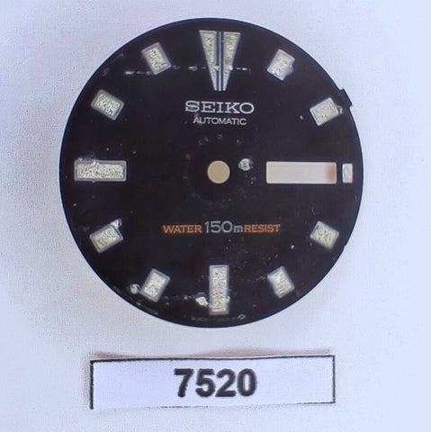 USED VINTAGE SEIKO DIAL FOR 6309 7290 DIVE WATCH BVT07520