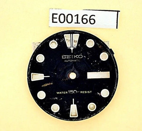 USED VINTAGE SEIKO DIAL NON BEVELED WINDOW 6309 7040 DIVE WATCH E00166