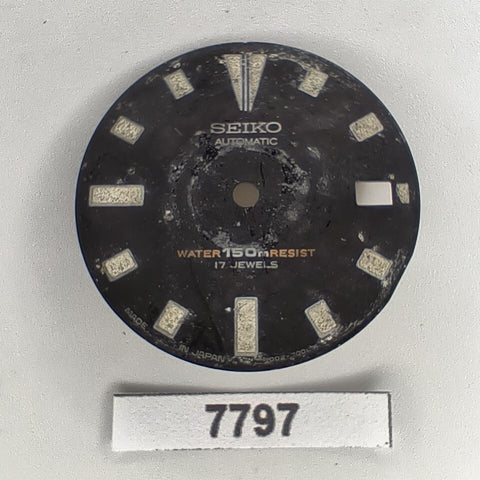 USED VINTAGE SEIKO DIAL FOR 7002 7000 DIVE WATCH BVT07797