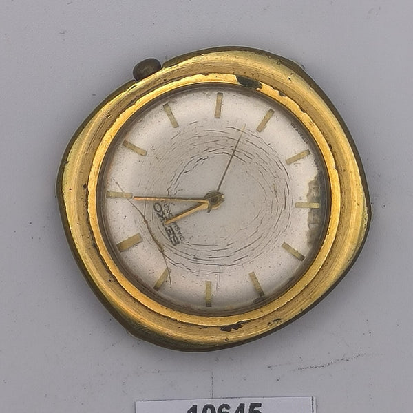 PROJECT TO FIX SEIKO DIASHOCK GOLD MENS WATCH 10645