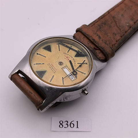 PROJECT TO FIX WEST END WATCH CO MIDSIZE DAY DATE AUTO MOVT. B8361 WATCH EU SHIP