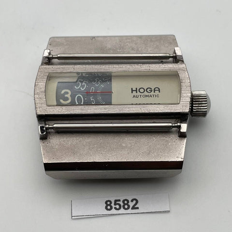 PROJECT TO FIX HOGA DIGITAL JUMP HOUR AUTOMATIC 8582 EU SHIP SS MENS WATCH