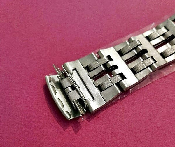 ONLY ONE ON EBAY SEIKO JDM BAND FOR 6139 6XXX BLACK POGUE CHRONOGRAPH BVT2462