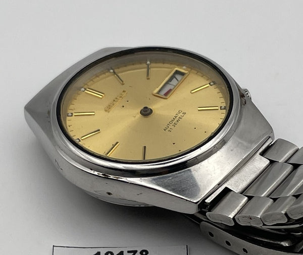 PROJECT TO FIX SEIKO 5 MENS SS AUTOMATIC DAY DATE WATCH BVT010178