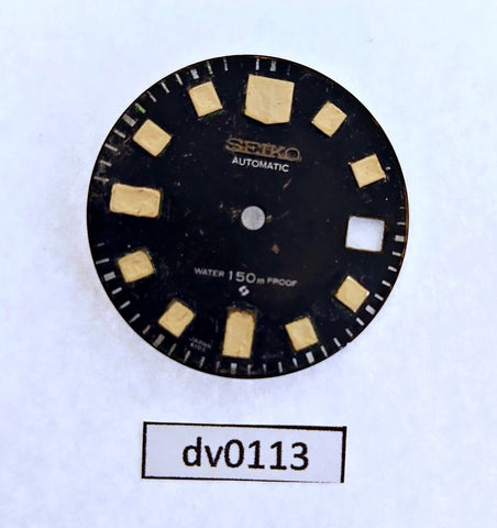 USED VINTAGE RARE SEIKO DIAL 6105 8110 8009 CAPTAIN WILLARD DIVE WATCH DV113