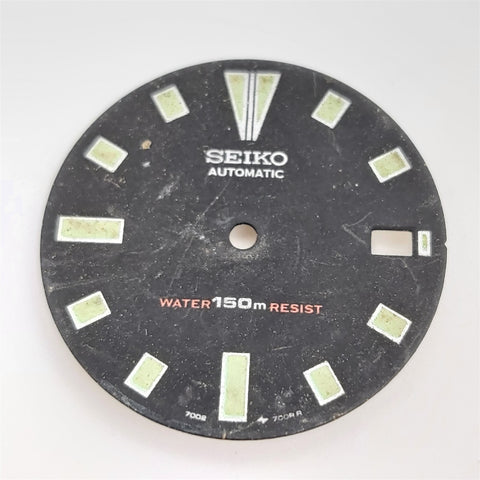 USED VINTAGE SEIKO DIAL FOR 7002 7000 DIVE WATCH BVT06572