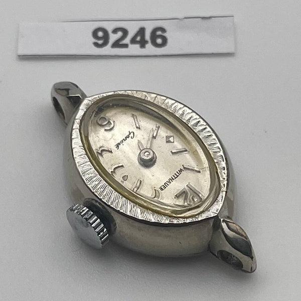 PROJECT TO FIX WITTNAUER ART DECO SS EU SHIP LADIES WATCH 9246