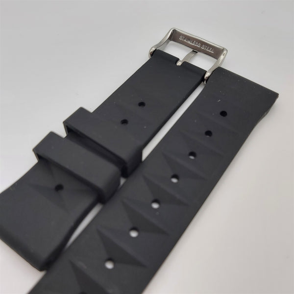 NEW FOR SEIKO WAFFLE RUBBER BAND 22mm 6309 7040 7290 7002 SKX007 DIVER WATCHES