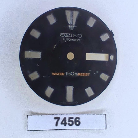 USED VINTAGE SEIKO DIAL FOR 6309 7290 DIVE WATCH BVT07456