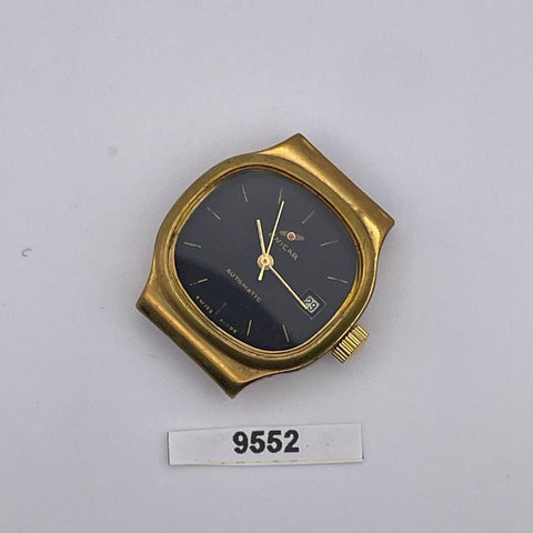 PROJECT TO FIX ENICAR CUSHION CASE AUTOMATIC DATE GOLD LADIES EU SHIP WATCH 9552