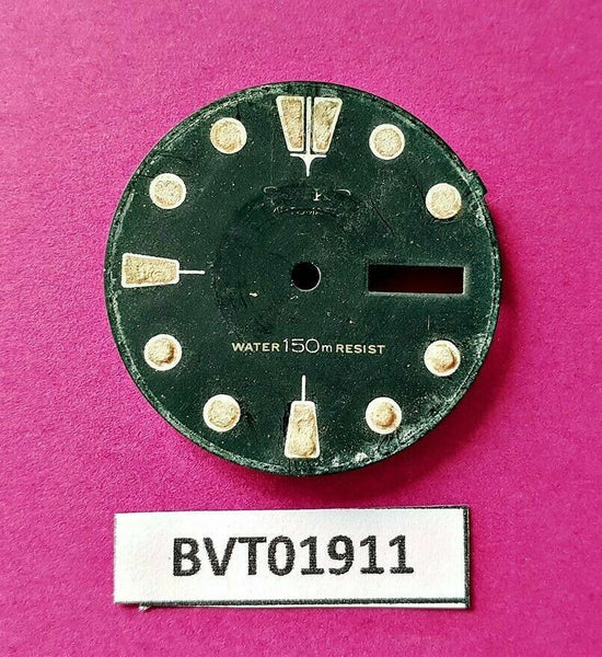 USED VINTAGE SEIKO DIAL NON BEVELED WINDOW 6309 7040 DIVE WATCH BVT01911