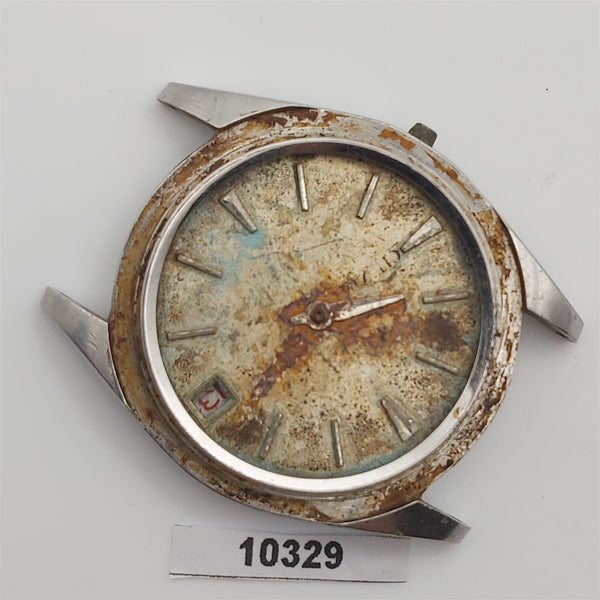 PROJECT TO FIX CITIZEN MANUAL WIND ROUND THICK LUGS DATE WATCH 10329