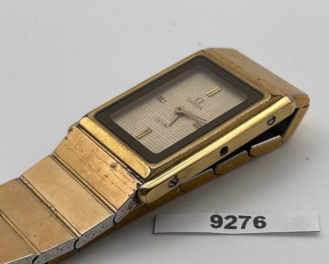PROJECT TO FIX OMEGA DE VILLE GOLD PLATE QUARTZ LADIES WATCH EU SHIP BV9276