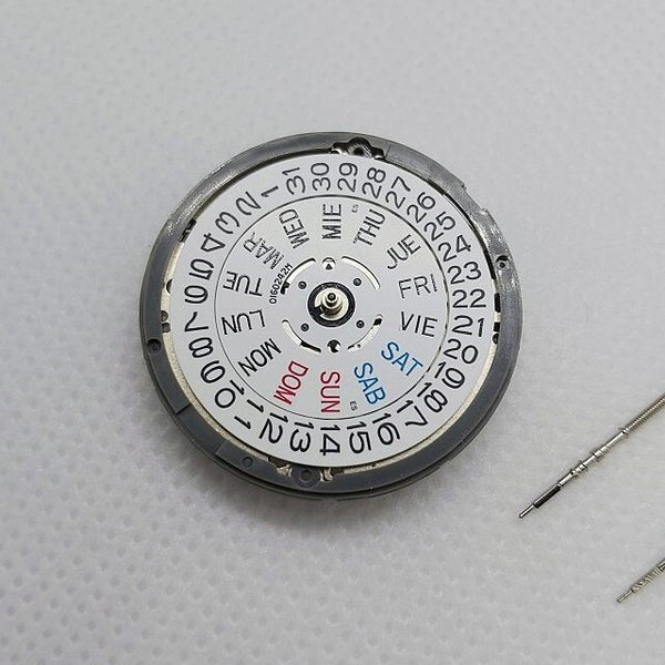 NEW SEIKO NH36 NH36A AUTOMATIC DAY DATE MOVEMENT 3 MARK CROWN EU SHIPPING 4013