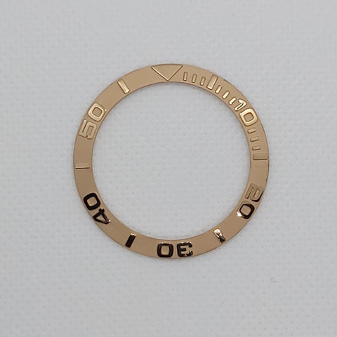 SEIKO ROSE GOLD YACHTMASTER CERAMIC BEZEL SLANT INSERT 7S26 0020 SKX007 BVT4079