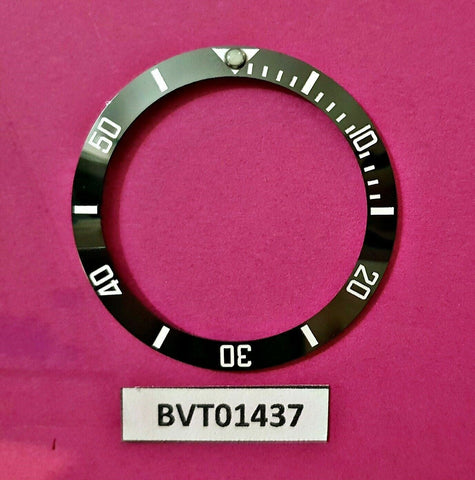 SEIKO BLACK SUBMARINE CERAMIC BEZEL SLANT INSERT 7002 6309 7040 SKX007 BVT01437