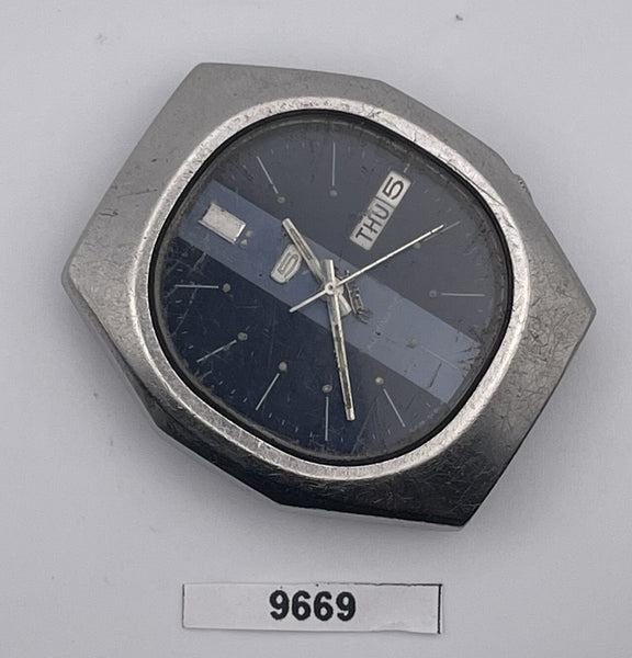 PROJECT TO FIX SEIKO 5 6309 5530 MENS AUTOMATIC DAY DATE WATCH 9669
