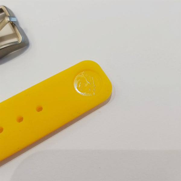 NEW SEIKO RUBBER STRAP YELLOW PADI WAVE Z20 BAND 20mm 4205 7S26 0030 0050 YELLOW