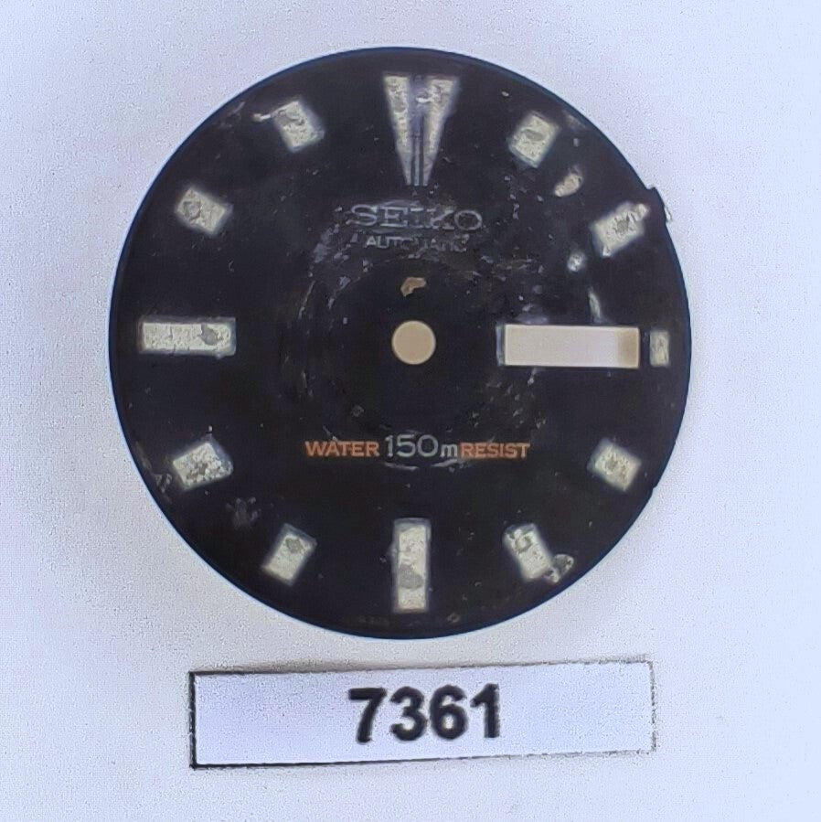 USED VINTAGE SEIKO DIAL FOR 6309 7290 DIVE WATCH BVT07361