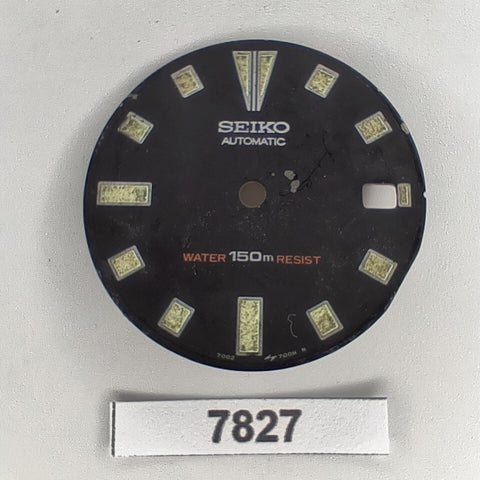 USED VINTAGE SEIKO DIAL FOR 7002 7000 DIVE WATCH BVT07827