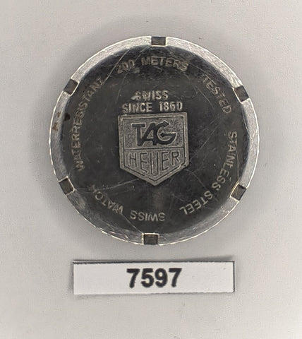 USED VINTAGE TAG HEUER MENS MIDSIZE QUARTZ MODELS WATCH COVER BVT07597