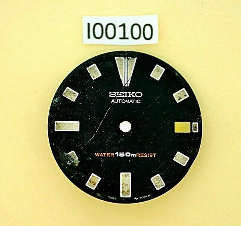 USED VINTAGE SEIKO DIAL FOR 7002 7000 DIVE WATCH I00100