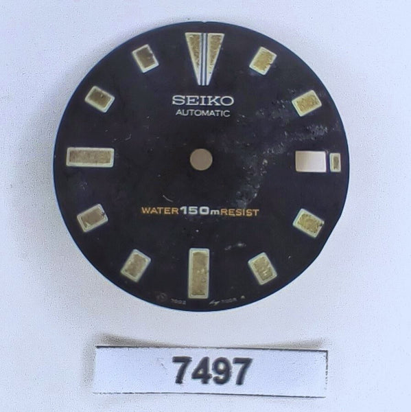 USED VINTAGE SEIKO DIAL FOR 7002 7000 DIVE WATCH BVT07497
