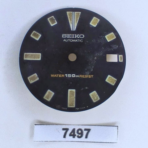 USED VINTAGE SEIKO DIAL FOR 7002 7000 DIVE WATCH BVT07497