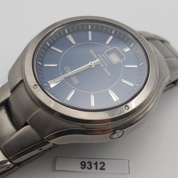 PROJECT TO FIX SEIKO WAVE RADIO CONTROL TITANIUM MENS EU SHIP WATCH 9312