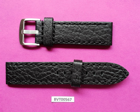 NEW REAL LEATHER STRAP BAND SIZE 22 MM PANERAI, SEIKO & OTHER WATCHES BVT00567